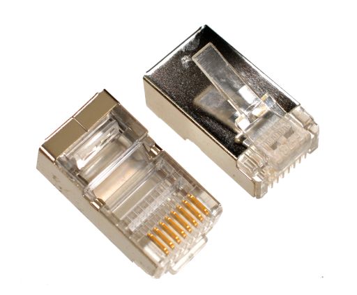 RJ 45 JACK STP معدنية ,Network Accessories