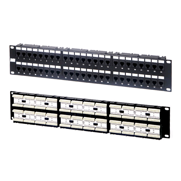 PATCH PANEL 48 PORT 3M f48kfq100068839 EMPTY ,Network Accessories