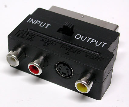 SCART TO audio video نقاصة ,Cable