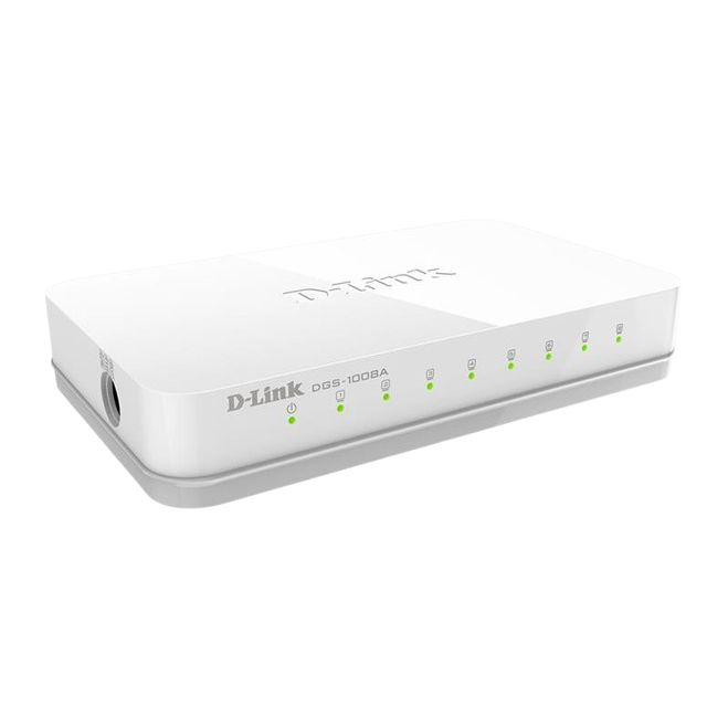 HUB 10/100/1000 MB 8 PORT SWITCH D-LINK DGS-1008A ,Wirless & Switch