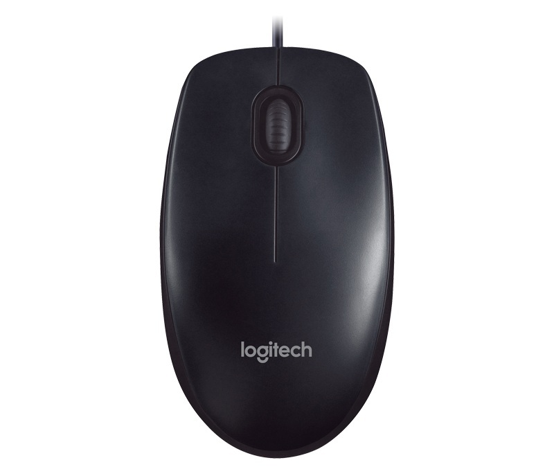 MOUSE LOGITECH OPTICAL M90 BLACK USB ,Mouse