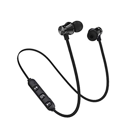 EARPHONE BLUETOOTH SMART SPORTS STEREO + MIC + VOLUME CONTROL M5 ,Smartphones & Tab Headsets
