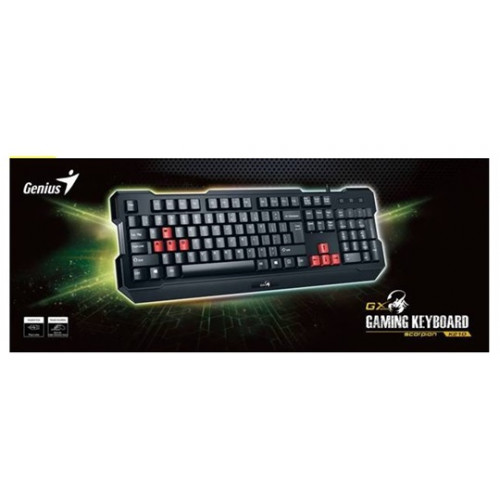 KEYBOARD GX GENIUS SCORPION K210 GAMING USB ,Keyboard