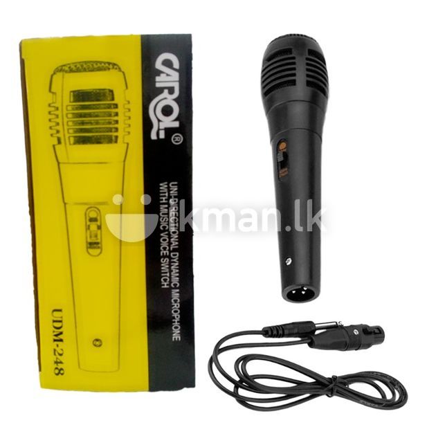 MICROPHONE CAROL 6.5 MM UDM-248  ميكرفون سلكي لبفلات البلوتوث ,Headphones & Mics