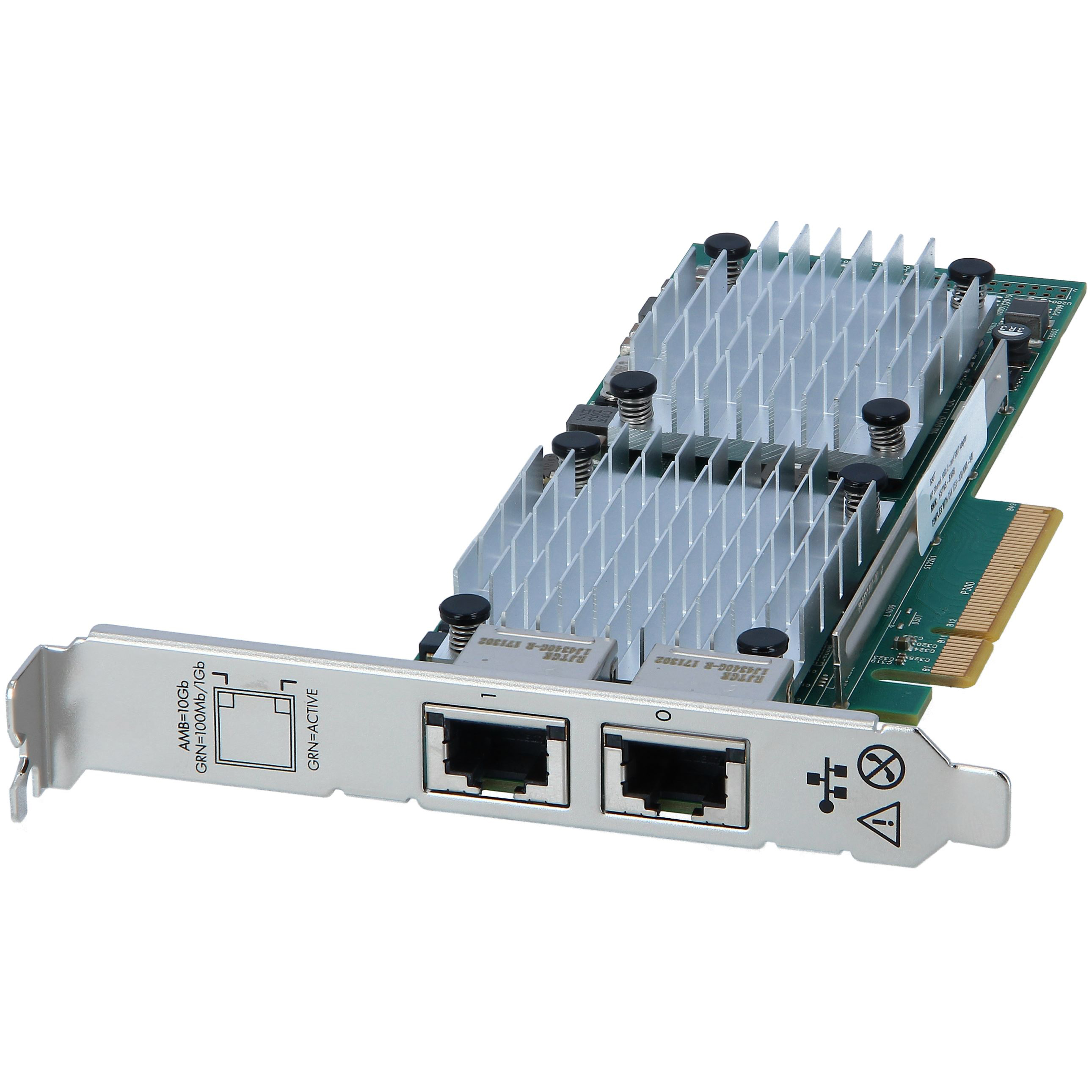 HP Ethernet 10Gb 2-port 530T Adapter  PART NO. (656596-B21) ,Network Card