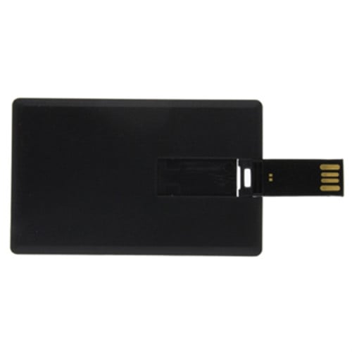 RAM USB 16GB  USB FALSH CREDIT CARD BLACK ,Flash Memory