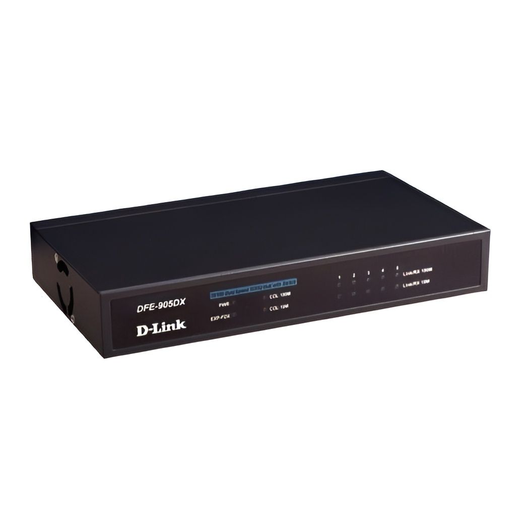 HUB 10/100 SWICH 5 PORT D-LINK DFE-905DX مستعمل ,Wirless & Switch
