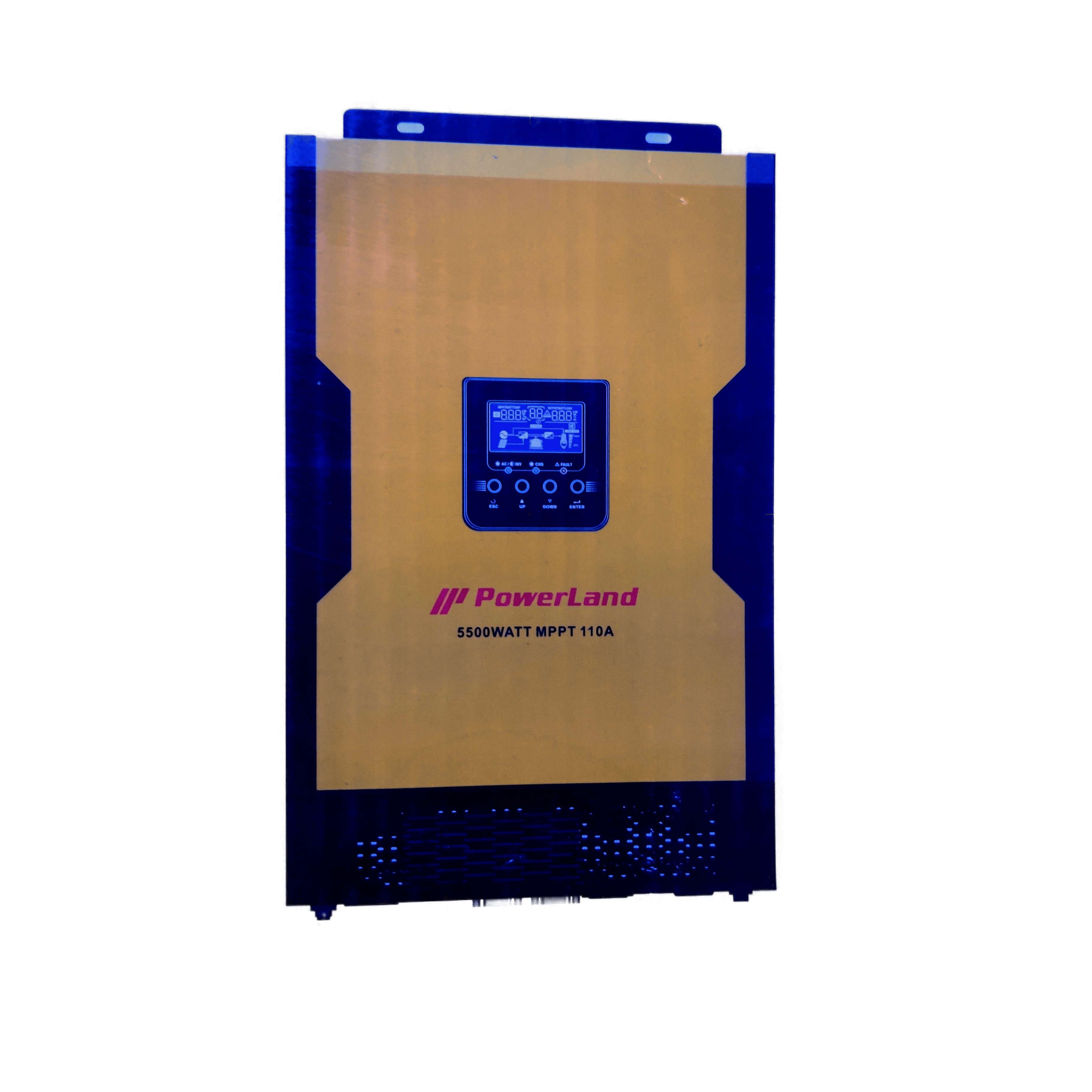 SOLAR INVERTER POWERLAND 3500W/5000W/48 MPP MPSH-3500W CHARGER MAX 80A/48 PV110 A MAX     
 /MPPT VOL RANGE 120-450 VDS ,Inverters