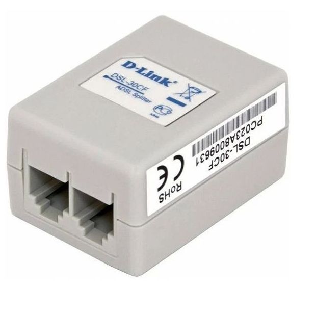 ADSL SPLITTER+FILTER D-LINK فلتر ,Router Accessories