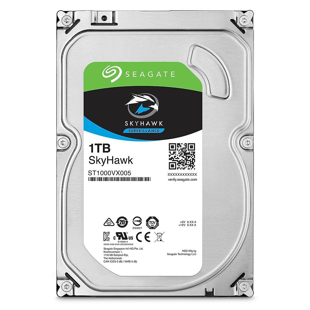 HD 1 TERRA SEAGATE SKYHAWK SATA3 64MB Surveillance ,Desktop HDD