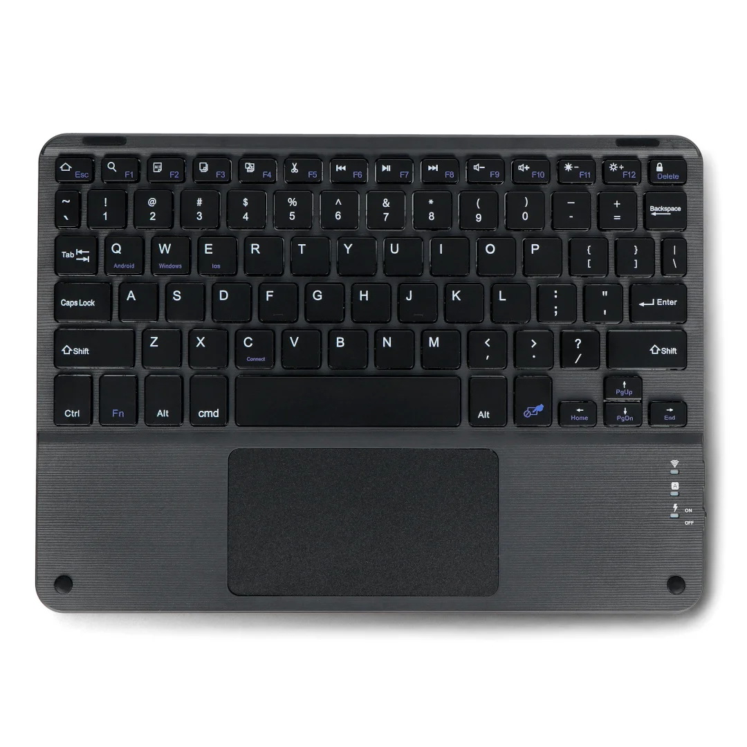 KEYBOARD BLUETOOTH MIP TOUCHMATE MINI FOR WINDOS & MAC & ANDROID  كيبورد بلوتوث مع تاتش باد ازرار مربعة ,Keyboard