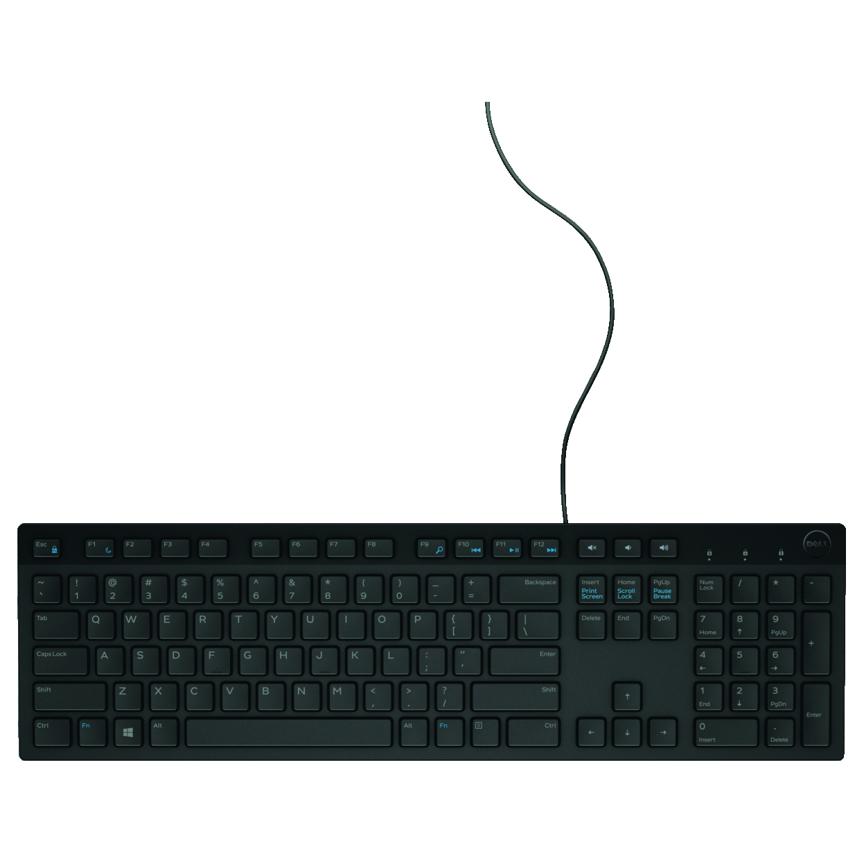 ORIGINAL USB KEYBOARD DELL&HP OEM كيبورد اصلي ماركات عالميه مجدد ,Keyboard