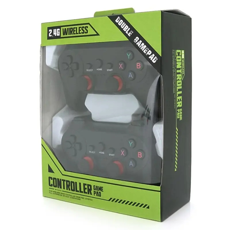 JOYPAD WIRELESS 2.4GHZ GAME PAD FOR PC VIBRATION CM - 029D مجوز لاسلكي ,Controller & Joystick