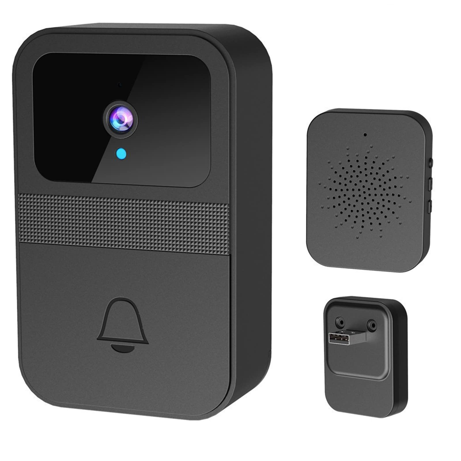 D9  SMART DOOR BELL جرس باب مع كاميره واي فاي ,Security Cameras