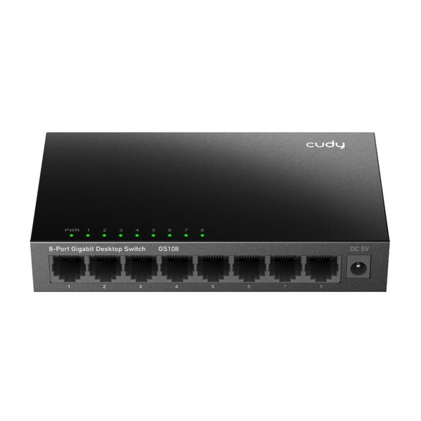 HUB 10/100/1000 MB 8 PORT SWITCH Traffic Optimization CUDY GS 108D/108U ,Wirless & Switch