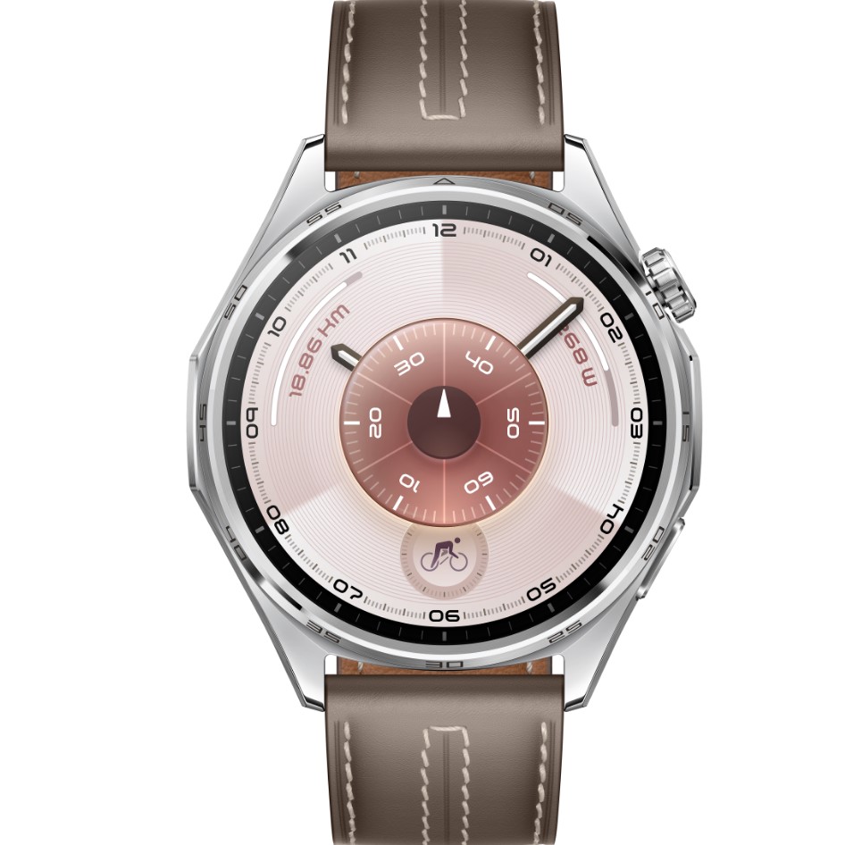 SMART WATCH ORIGINAL HUAWEI GT6 46MM ATM-B19 FOR ANDROID AND IOS / GREY وقت والتاريخ - المسافة المقطوعة - دقات القلب - عدد الخطوات - تنبيه مكالمة ,Other Smartphone Acc