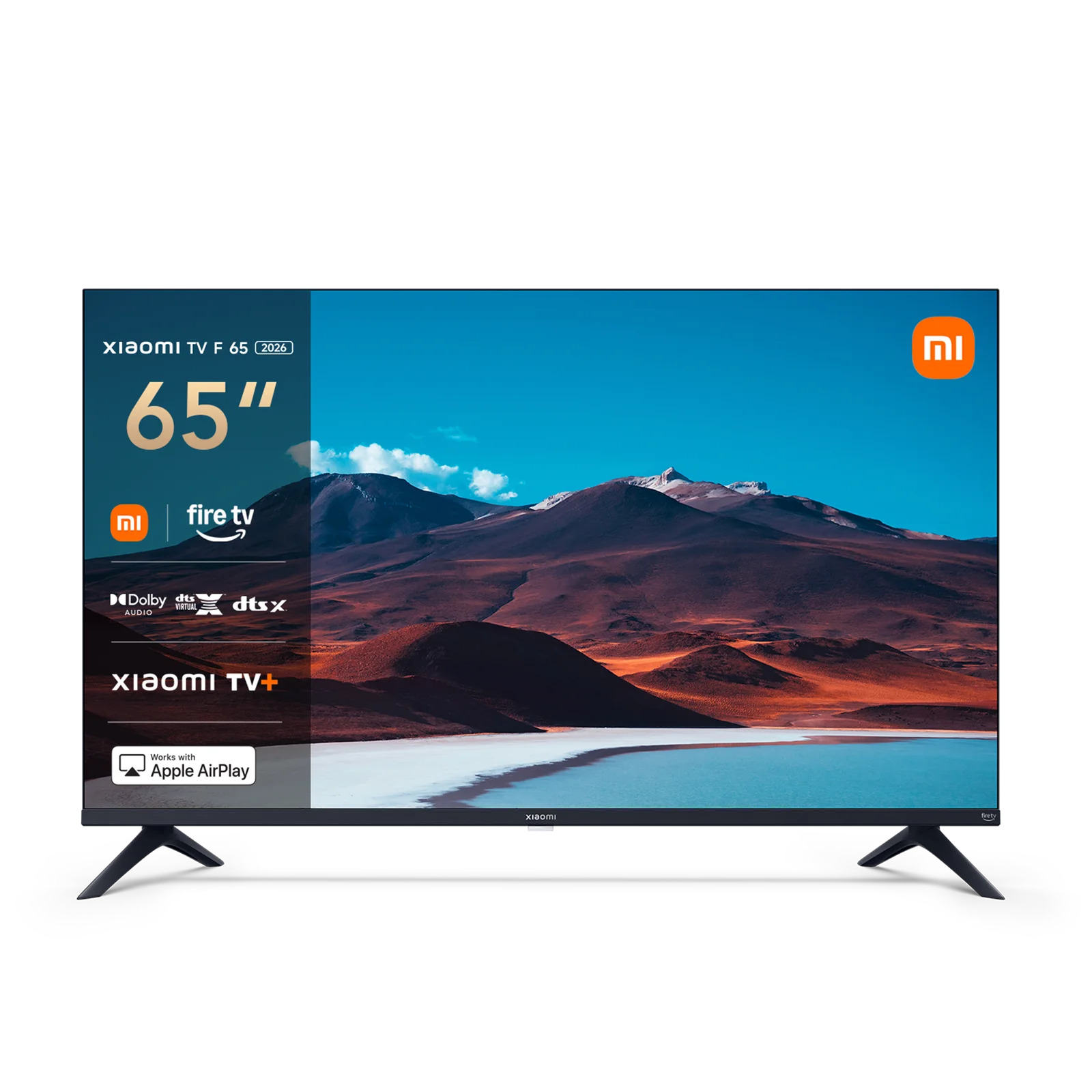 XIAOMI MONITOR 4K TV A 65 2026  SMART TV HDR10+
3840 × 2160/4K  Google TV Dolby Audio  DTS-X  DTS-Virtual  Bluetooth Ethernet HDMI USB  Wi-Fi  DUAL BAND ,LED