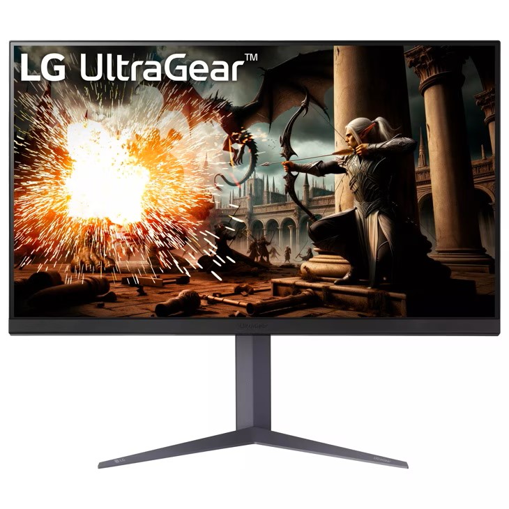 GAMING MONITOR LG 32 INCH (31.5) 32GS75Q-B QHD 2560 X 1440 IPS 180HZ 1MS HDR™ 400 SRGB 99% G-SYNC/FREESYNC HDMI X2 DISPLAYPORT X1 ,LED