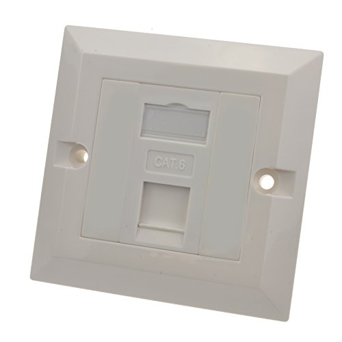 FACE PLATED HCS SINGEL FRENCH MODEL 700-30301 45X45 ,Network Cables